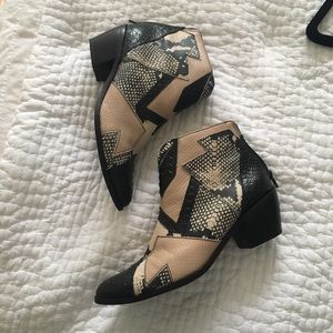 Western Patchwork Booties from Matisse Footwear